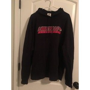 adidas Louisville Cardinals Men's Sweatshirt Hoodie Size XL Multicolor